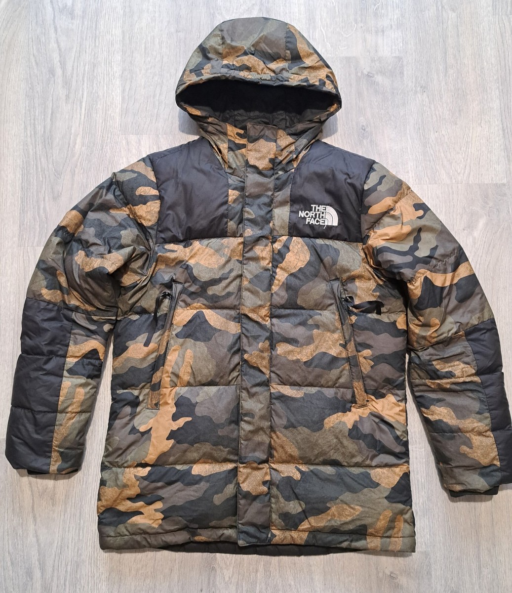 Face Nuptse The North Face Daunenjacke Camouflage Herren Fleece
