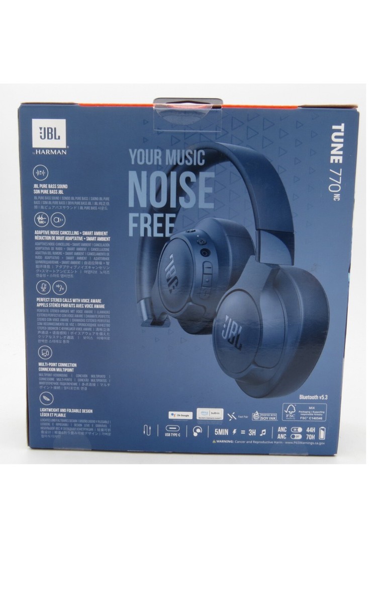 JBL Tune 770NC Adaptive Noise Cancelling Wireless Over-Ear