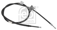 Handbremsseil Opel T. Astra J 09-/CHEVROLET Cruze 09- Le