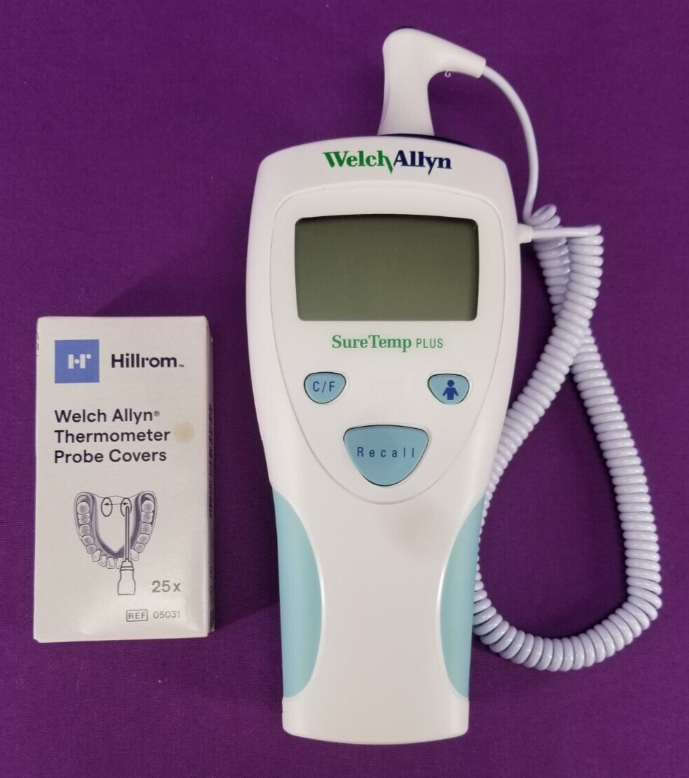 Welch Allyn Suretemp 692 Plus Top Grade Thermometer With Owners Manual - Foto 10