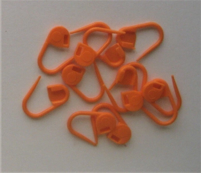 CRAFT-KNITTING/CROCHET"New Stock" 20 x PlasticLockingStitchMarkers(var. Colours) - Image 2 of 4