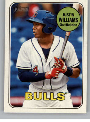 2018 Topps Heritage Minors Baseball Base Singles + SPs (Pick Your Cards)