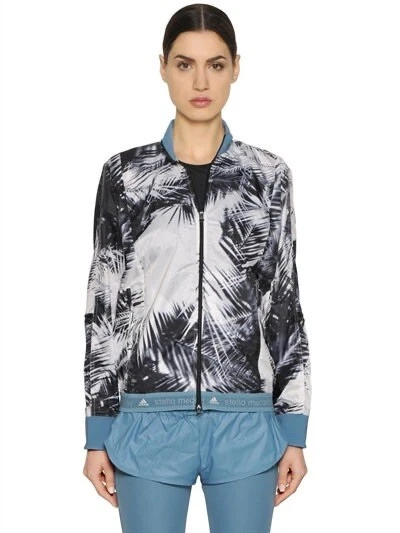 Lige Ferie angivet Stella McCartney Adidas Run Palm Jacket- Vintage 2017. Black&amp;White  Retail $195 | eBay