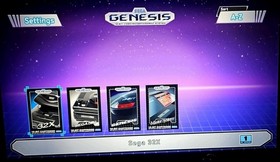 Sega Genesis Mini 960+ Sega CD Sega 32X MODDED & NEW 8BitDo Wireless M30 Gamepad