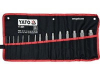 Yato Lederlochset 15-Tlg. YT-3591