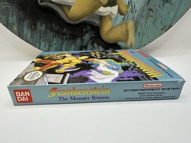 Frankenstein The Monster Returns Nintendo NES Complete CIB Rare!!! *READ*