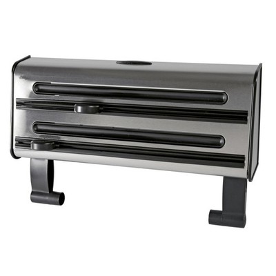 EMSA 504180 ''Contura'' 3-fach Schneidabroller, aus Edelstahl, silber