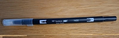 Tombow ABT N00 Fasermaler Dual Brush Pen mit zwei Spitzen - Blender Transparent