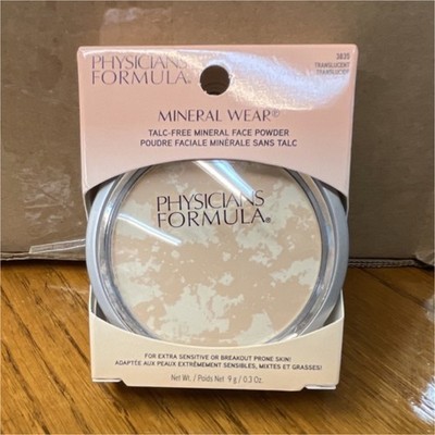 Physicians Formula Mineral Wear Talc-Free Matte Sheer Powder Translucent 0.3oz