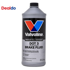 DOT 3 Synthetic Brake Fluid with High Boiling Point, Corrosion Protection, Vapor