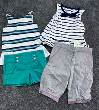 Lot of 4 pieces size 5 Janie and Jack girls Pants and shirts
