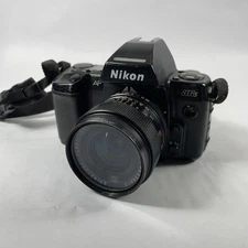 Nikon N8008 35mm SLR Film Camera With 35-70mm Spiratone Plura-Coat 1:2.8