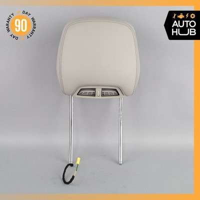 11-13 Mercedes W207 E350 E550 Front Seat Cushion Headrest Head Rest Gray OEM
