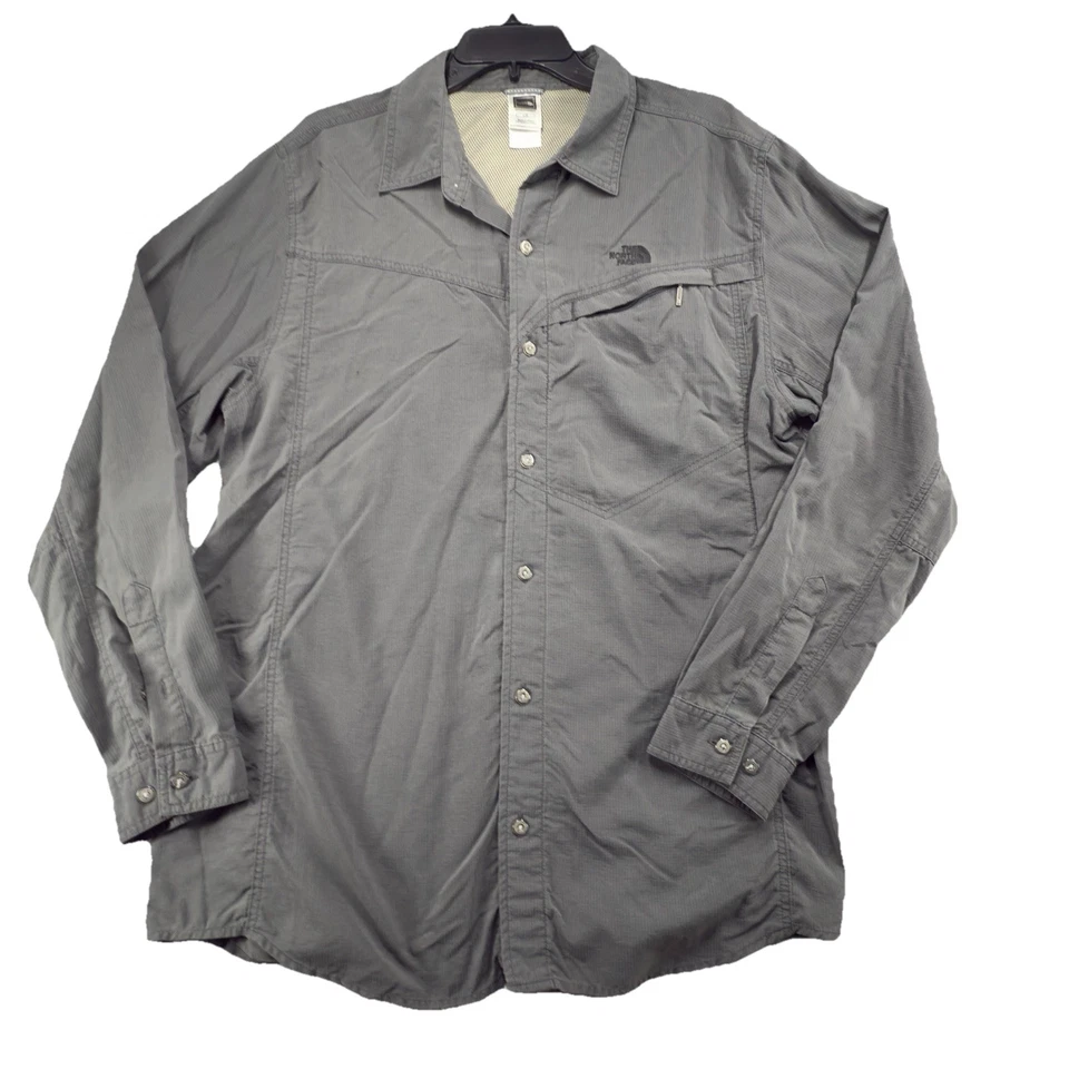 Lot Of 3 Mens The North Face Long Sleeve Shirts Button Down Casual Hiking - Image 2 of 4