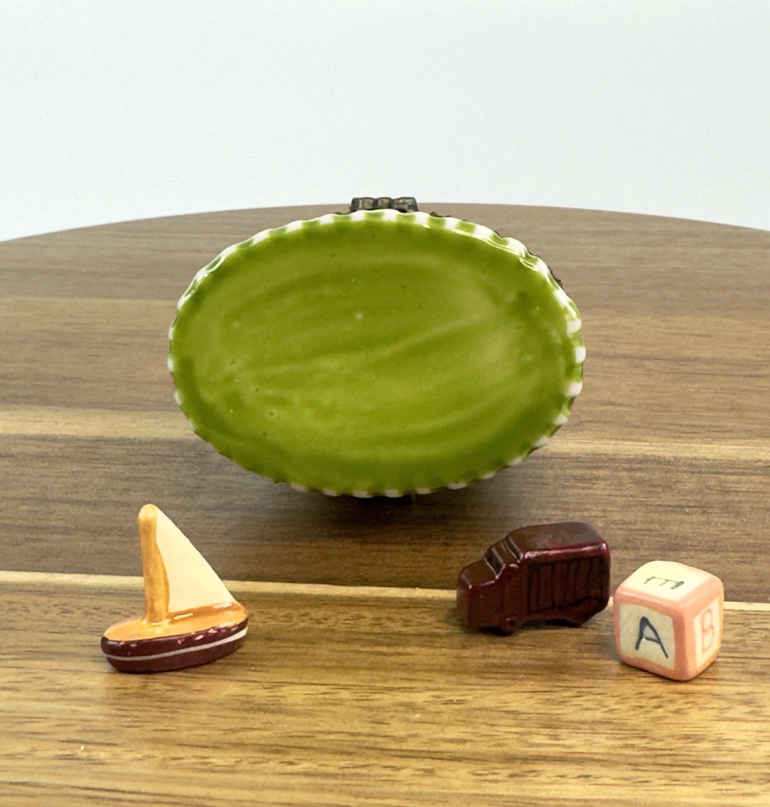 Porcelain Hinged Trinket Box Raggedy Ann And Andy