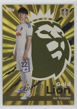 2025-26 Topps Premier League Gold Lion Ao Tanaka #GL20 Rookie RC