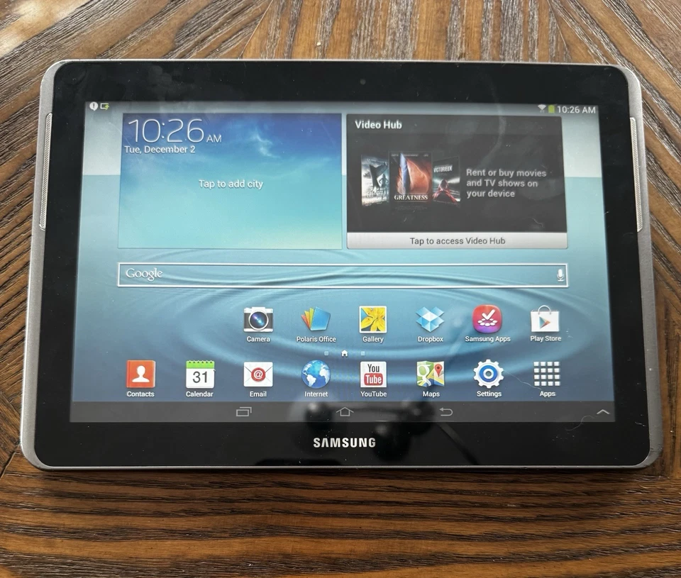 Samsung Galaxy Tab 2 10.1 – Model GT-P5113 – Wi-Fi Only – 10.1” Tablet - Image 3 of 3