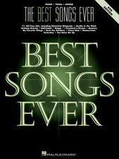 The Best Songs Ever 9th Edition for Piano Sheet Music Guitar Chords 71 Hits Book