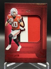2025 Panini Silhouette 3 Color Patch /7 Julian Sayin Ohio State Buckeyes