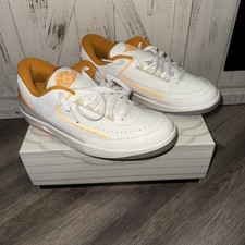 Nike Air Jordan II Retro Low Sail Melon Tint Light Curry Men’s Size 11 W/ Box