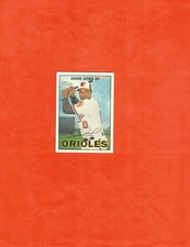 2016 Topps Heritage #100 Adam Jones TEAM NAME COLOR SWAP Variation! Orioles!