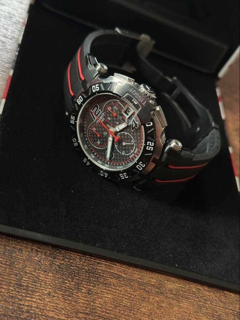 Tissot T Race MotoGP 2016 Limited Edition 8888 Quartz Watch 46mm Black Red with Box