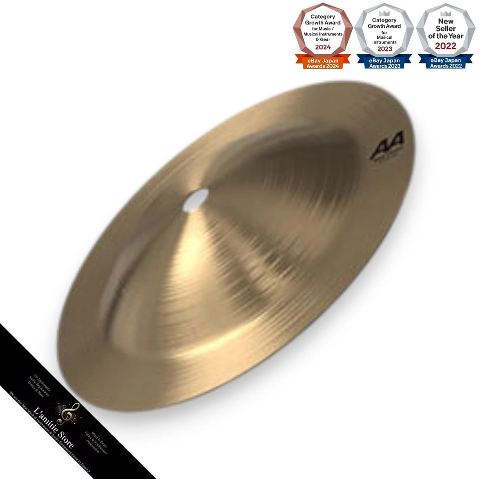 Campana Sabian AA-6MAXBC Mike Portnoy Signature 6 pulgadas usada Foto 2 de 4