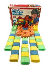Vintage 1979 Mattel Tuff Stuff Wonder Blocks ...