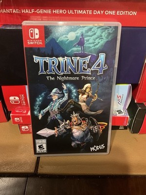 Trine 4 The Nightmare Prince Nintendo Switch CIB Complete