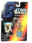 Kenner 1995 Star Wars Power Of The Force Yoda Carded 3.75”