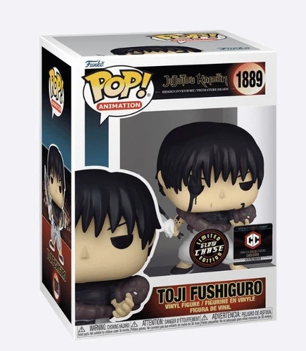 Funko Pop! Vinyl Toji Fushiguro Jujutsu Kaisen #1889 Limited Edition Chase Exc.
