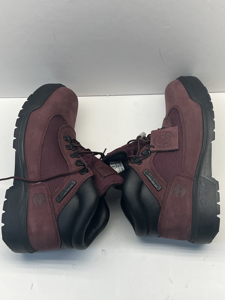 Timberland Field Boot Burgundy Red SIZE Mens Waterproof Boot