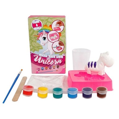 Unicorn Unicorn Plaster Craft Set White 11 Pieces for Making Yourself