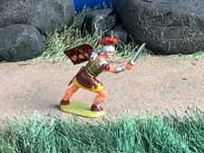 Elastolin Germany Roman Legionnaire attacking with sword, Scale 1:45 40 mm 