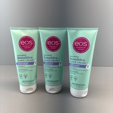 eos Shea Better Shave Cream Sensitive Skin with Colloidal Oatmeal 7oz. Pack Of 3