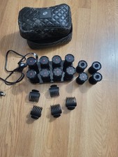 T3 Volumizing Hot Rollers Luxe 73701 12 Rollers 5 CLIPPERS