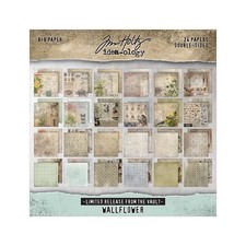 Tim Holtz Idea-ology: Vault WALLFLOWER 8x8 Pa...