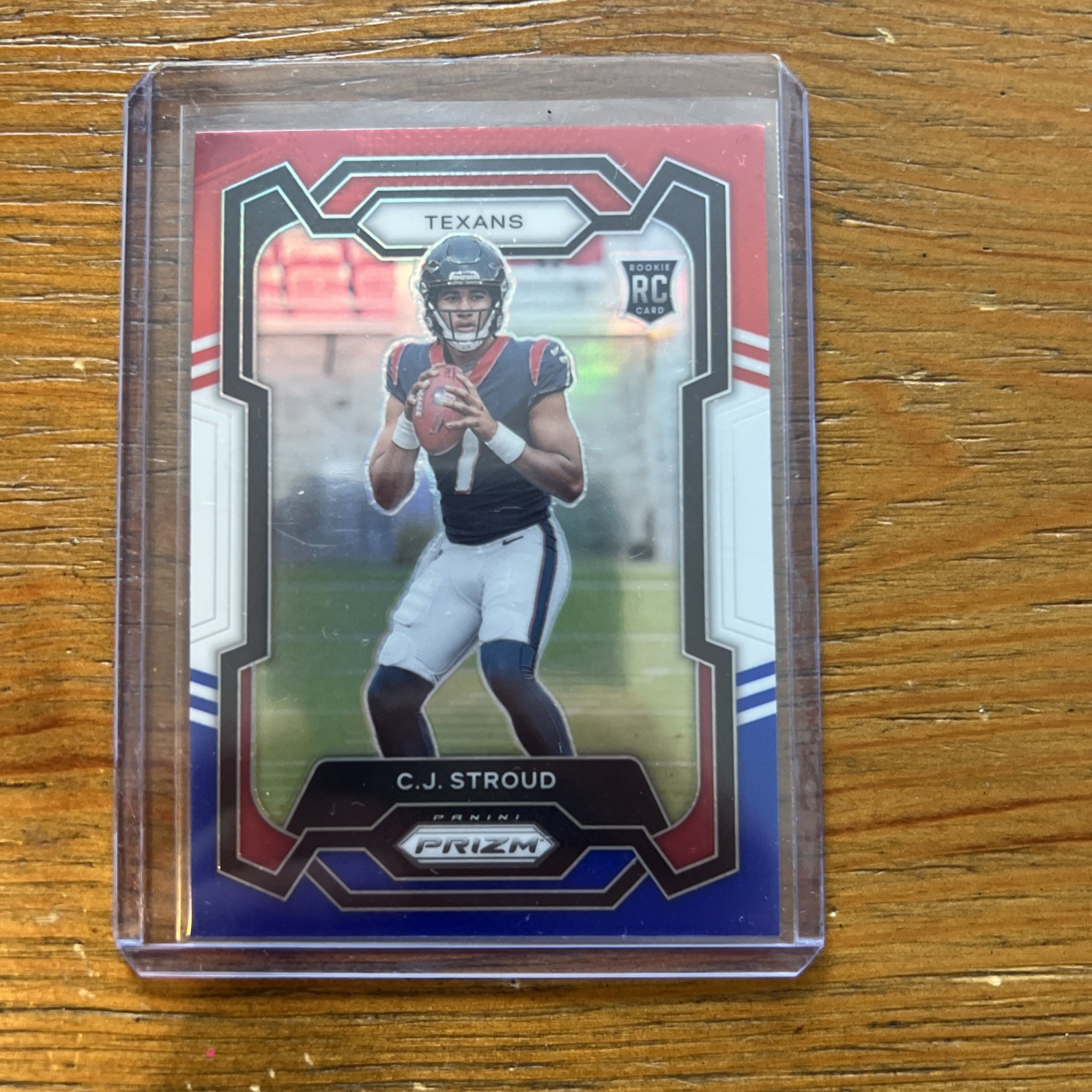 2023 CJ Stroud Panini Prizm #339 Red White Blue Rookie Card RC