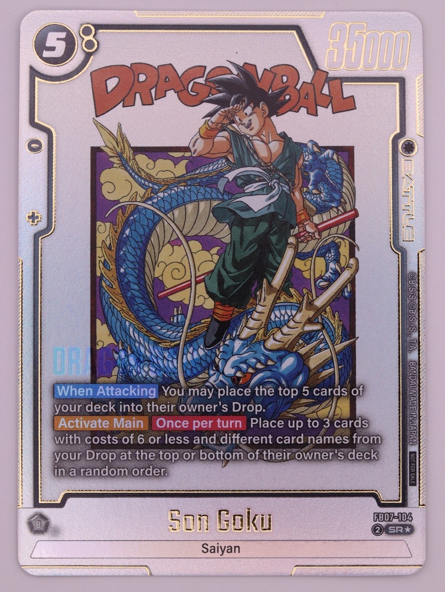 Son Goku 40th Anniversary FB07-104 Top 8 Promo Near Mint NM | eBay
