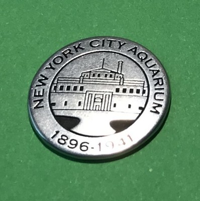 ''New Listing!'' NYC Aquarium - Castle Clinton National Monument Token