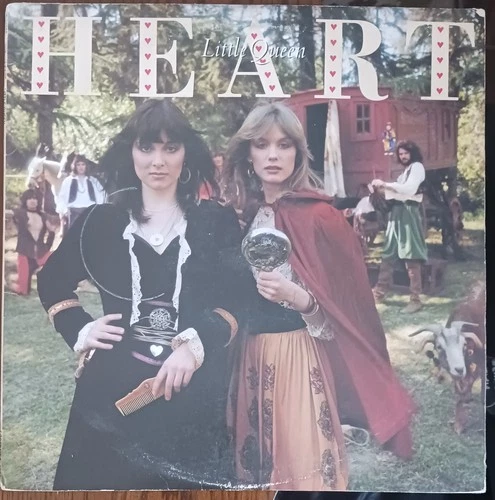 HEART - LITTLE QUEEN - 1977 PORTRAIT RECORDS VINYL ALBUM - (G+/G+)