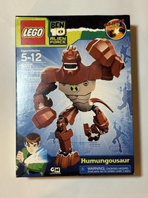 NEW Lego Ben 10 Alien Force HUMUNGOUSAUR - Set 8517 -Ben Ten Reddish Brown Alien