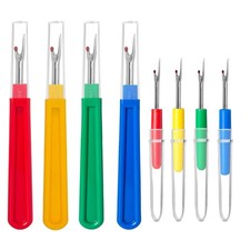 8Pcs Sewing Seam Rippers, Handy Stitch Rippers for Sewing/Crafting Red