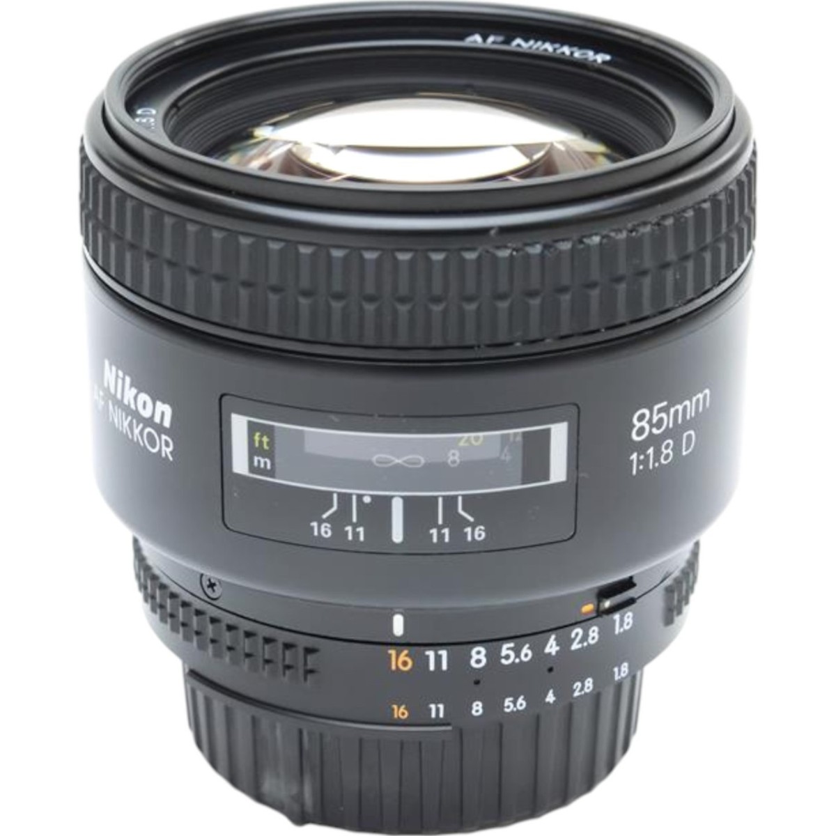 Nikon AI AF Nikkor 85mm F1.8D Lens Used Portrait Bokeh