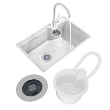 Sink Drain Strainer - Sink Stopper Kitchen Drain, Faucet Hanging Strainer, Pr...