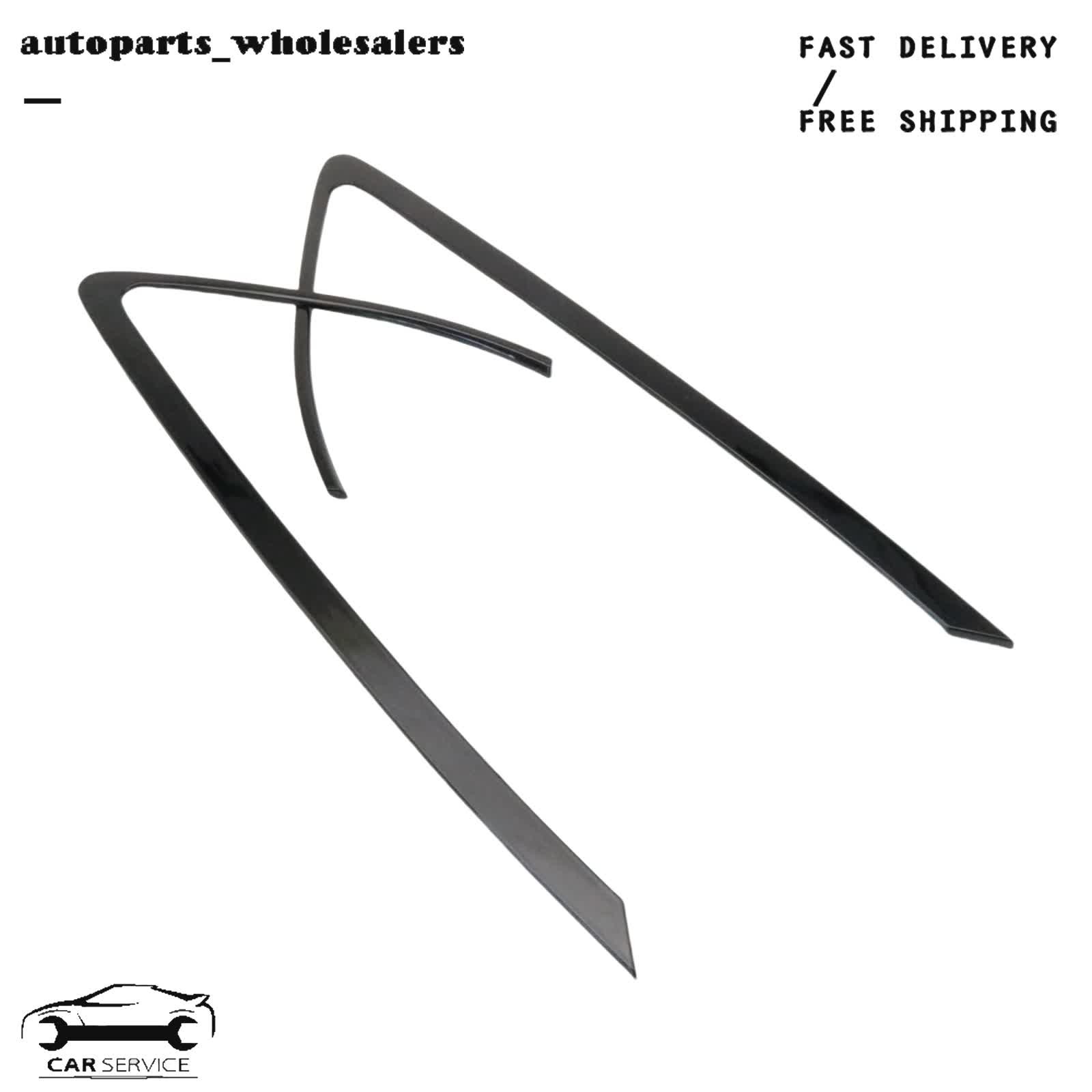 2x Rear Right & Left Side Quarter Window Trim for RX330 RX350 RX400h 2004 - 2008