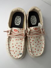 Hey Dude Shoes Kids Size 12 Wendy Y Hearts Brand New w/o box