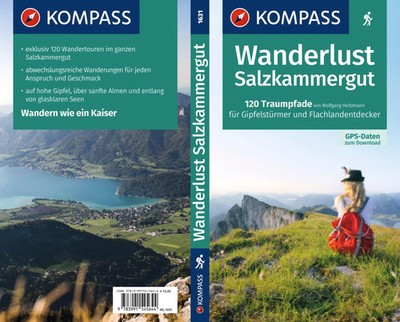 KOMPASS Wanderlust Salzkammergut | Wolfgang Heitzmann | Taschenbuch | 304 S.