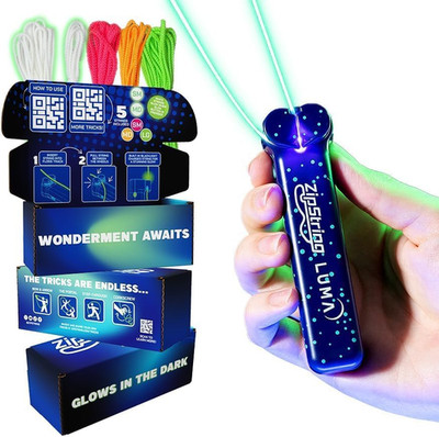 Luma - the Patented Glow-In-The-Dark Toy That Flies a Loop of String, Creates En