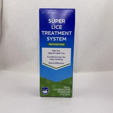 Super Lice Treatment System Pesticide Free  2 Piece Kit 3.4 fl oz